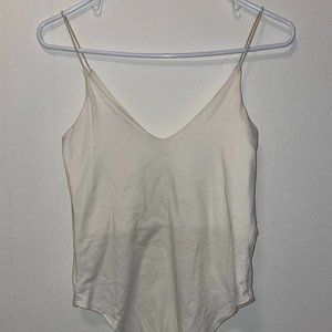 Beautiful White Bodysuit Tank
